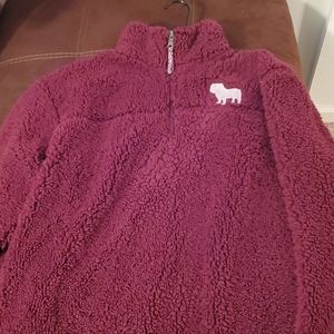 MSU sherpa pullover